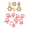 Plastic Cookie Cutters Sea Animal Pattern 3D Cartoon Baking Pressable