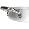 Pentole Agnelli Pfanne Aluminium 2 Griffen, Edelstahl 28 cm