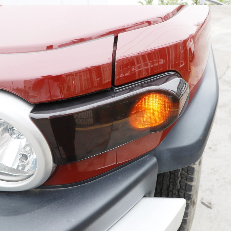 e-power-auto-Trim Smoked Black Front Signal Light Lamp Cover Trim For