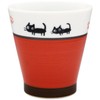 Aiwa Hasamiyaki 505576 Free Cup Cat Red