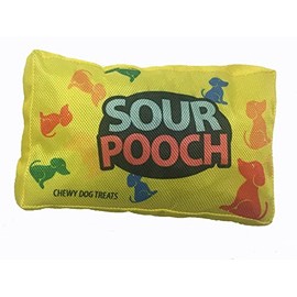 SPOT Fun Candy - Whimsical Funny Dog Squeak Toy - Sour Pooch, 7Inch