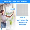 Fly Screen Fibreglass Black Size 120 x 120 cm 120