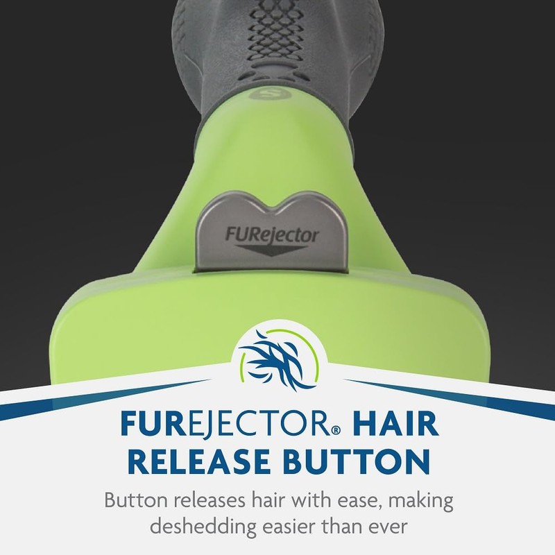 Furminator FURminator Long Hair deShedding Tool for Dogs (Small)