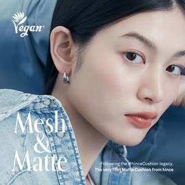 hince [hince]Second Skin Mesh Matte Cushion (4 colors)