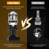 Colight Pair H4 LED Headlight Bulbs Mini Projector Lens LHD