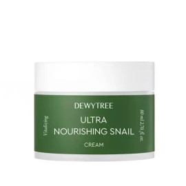 Dewtree [듀이트리] 울트라 너리싱 스네일 달팽이 크림 80ml 군대 PX 화장품 보습케어 피부영양 화장품 - 1개 Duteori Ultra Nourishing Snail Cream 80ml [Ultra Nourishing Snail Cream (Single Item)]