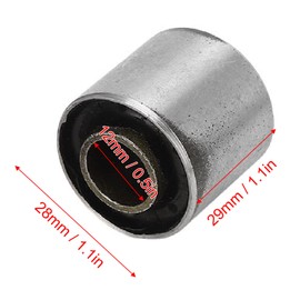 BOROCO 4 Pcs Rear Swing Arm Bushes 12mm 28mm 29mm Metal Shock Swingarm Bushing Spacer Set for Quad ATV Pit Dirt Bike Motorcycle