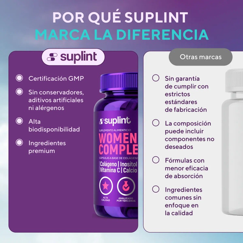 Multivitamnico Mujer Con Colgeno Y Biotina 90 Cpsulas Sin Sabor
