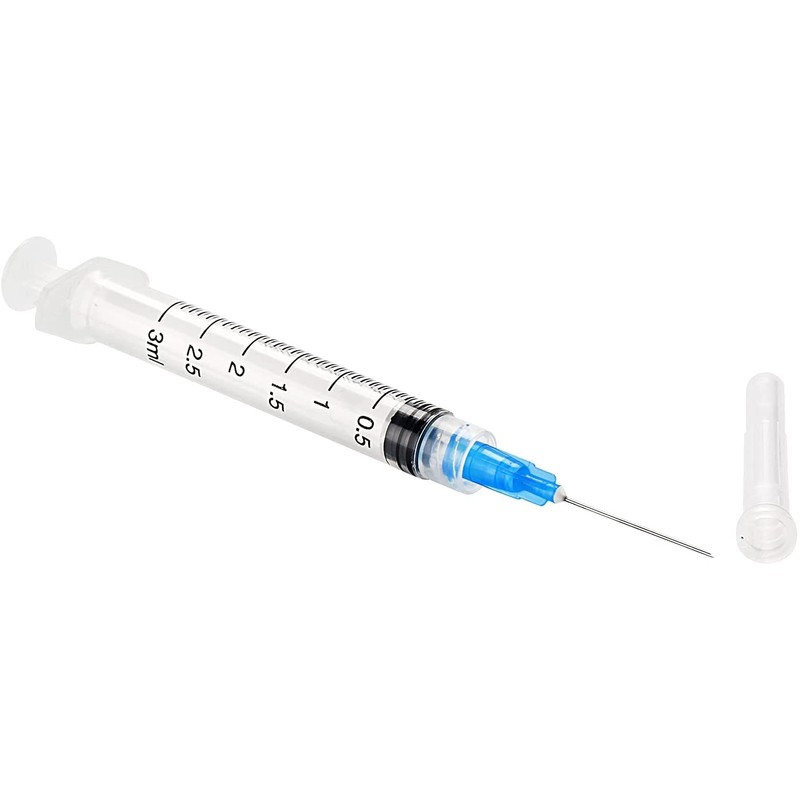 25Pack 3ml with 23 G Individual Package Suitable for Industrial,
