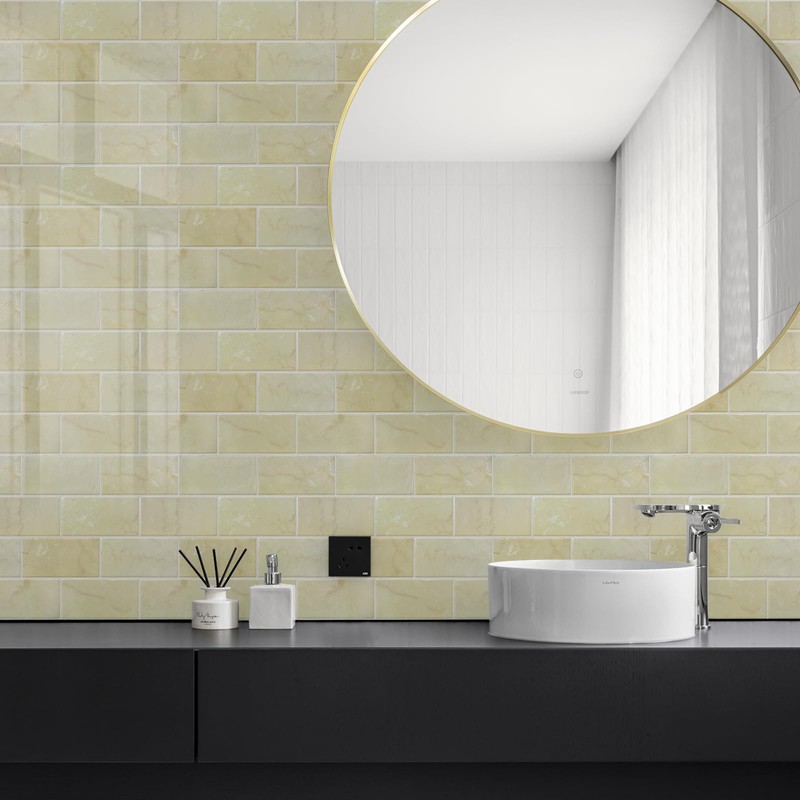 STICKGOO 10-Sheet Subway Tile Peel and Stick Backsplash, Self Adhesive