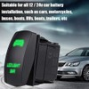 Toggle Rocker Switch, Rocker Switch 12V 24V ON/Off Toggle LED