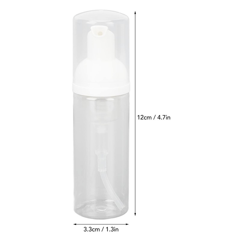 20 Piezas Botella con Bomba de Espuma de 50ml, Botellas