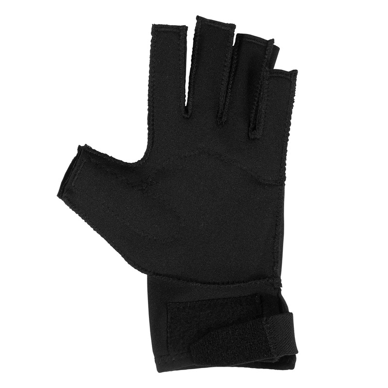 OTC Resting Splint Glove, 5 Finger Semi-Rigid Splints, Open Fingertip,