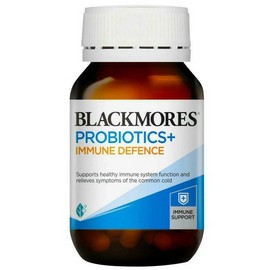 Blackmores Probiotics+ Immune Defence Gut Health Vitamin 90 Capsules