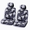 Winnie Fashion Made in Hawaii, Tribal Honu Lucky Turtle Hawaiian Separate Headrest Car Seat Cover - Set of 2