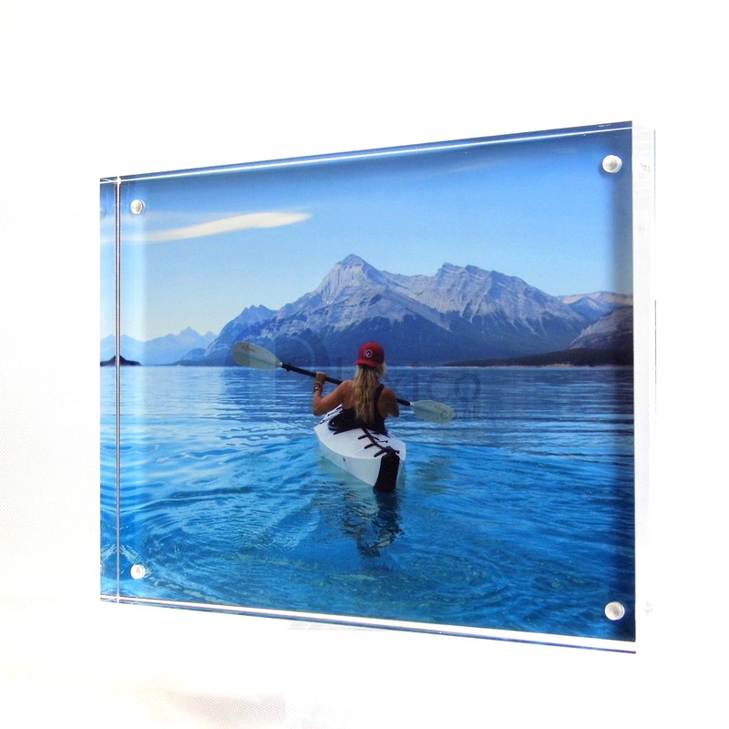 Acrylic Photo Frame 6x4 20mm thick acrylic