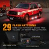 XRIDONSEN 2PCS 60 inch Truck Emergency Lights Strip 720 LED