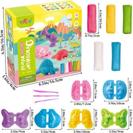 15 Stück Dino Knete, Knete Play Doh, Play Doh, Knete Zubehör, Playdoh Knete, Playdoh, Play Doh Knete Set, Playdoh Knete Ab 3 Jahre, Knete Ab 3 Jahre, Knete Ab 2 Jahre, Play Doh Knete