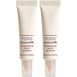 Sérum Labial con Complejo PDRN, Hidratante y Reparador para Labios Secos y Descamados, Brillo Natural y Volumen Suave, Fórmula Sin Parabenos Apto para Labios Sensibles, 10ml（2PC)