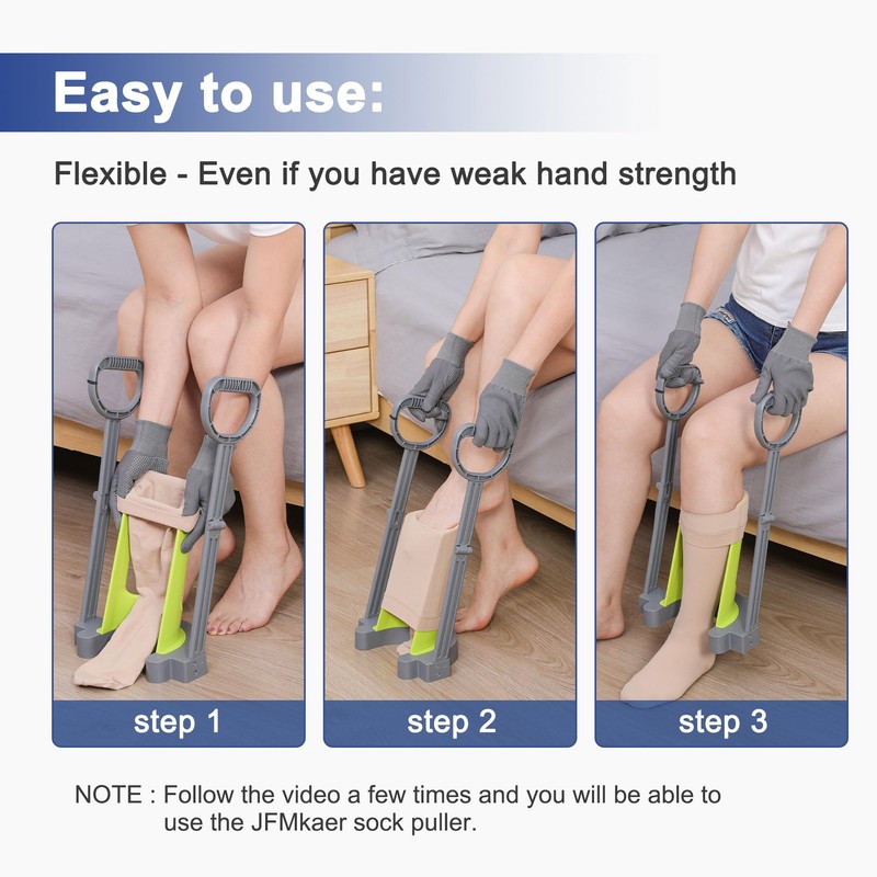 Compression Sock Aid Device - Helper Device for Putting on