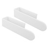 Self Adhesive Hand Towel Holder U Shaped Space Saving Acrylic