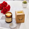 Scented Candles, 100% Natural Soy Candles（Lemon Basil and Citrus） 8