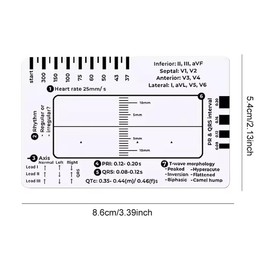 ECG 7 Step Ruler