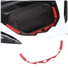 autopart2021 Red Front Trunk Bezel Gloss Stainless Plate Trim For