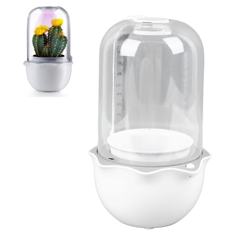 Smart Planter with Grow Light Indoor Minimalist Design LED Succulent