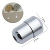 NA 6 Pack Cord Connector Metal Chrome Bathroom Light Pull