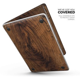 Design Skinz Raw Wood Planks V11 Full-Body Wrap Scratch Resistant Decal Skin-Kit Compatible with MacBook 13" Air M1 (A2337)
