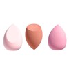 XMOSNZ Makeup Sponge Sets 3pcs Foundation Blending Sponge Latex Free