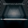 Aswalling Replacement 39cm 6 Sections Telescopic Antenna Aerial for Radio