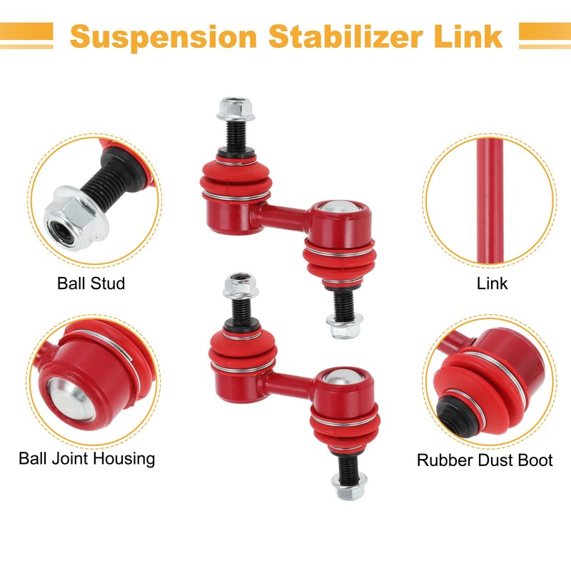 X AUTOHAUX No.K750049 2pcs Front Sway Bar Links Stabilizer Link