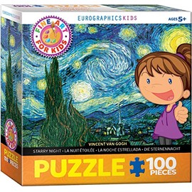 EuroGraphics Starry Night by Vincent Van Gogh 100-Piece Puzzle