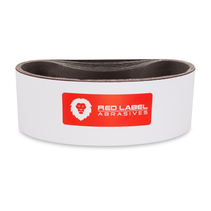 Red Label Abrasives 3 X 21 Inch 120 Grit Aluminum