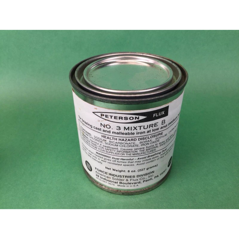 Peterson No. 3 Low And Medium Heat Flux Parts A