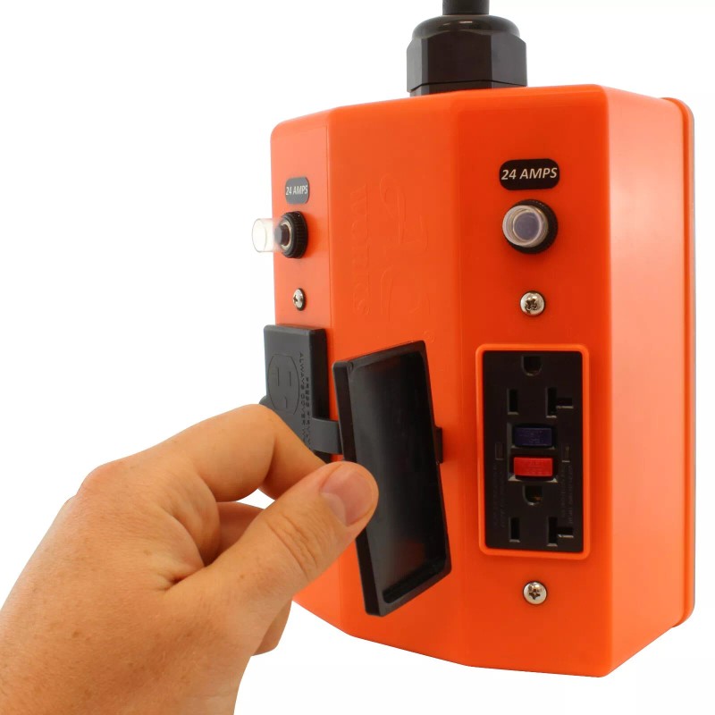 AC WORKS® 1.5ft NEMA 14-50 50A RV/ Generator Plug to