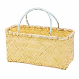 Model 447na Bamboo Market Hamper Storage Cage 一閑張ri Material Natural Color [Hamper Store To Russell]