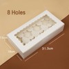 Cupcake Box Cases 1/2/4/8/12 Holes Window Face Cases Party Wedding
