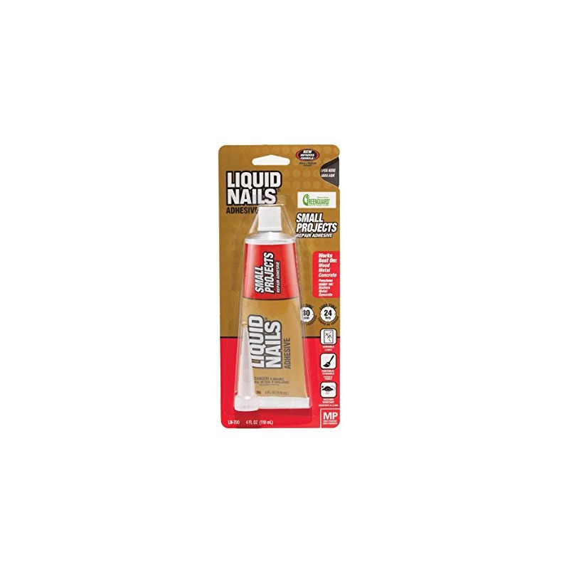 Liquid Nails LN700 4-Ounce (2 Pack) Small Projects and Repairs