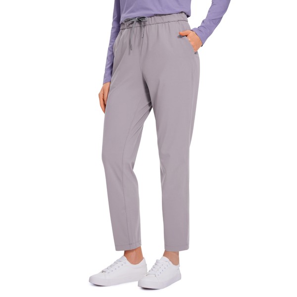 CRZ YOGA Womens 4-Way Stretch 7/8 Ankle Golf Pants Work
