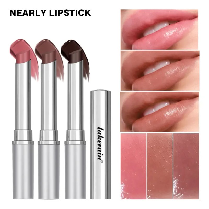Set De Pintalabios Nearliy: Bálsamo Labial Hidratante Con Br
