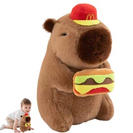 ZPSCXQ Capybara, Capybara Plush, Capybara Teddy, Capybara Stuffed Animal 22cm Adorable Soft Capybara Doll, Capybara stuff Bedroom Companion Birthday Gift for Kid Boy Girl, Capybara Plush Toy