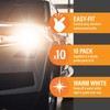 Xtremeauto H7 Headlight Bulb 55w 10 Pack Headlight Bulbs -