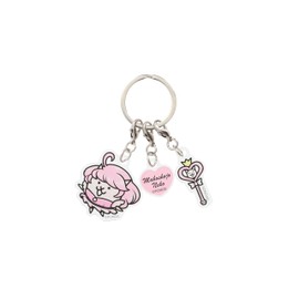 Cat Daeshoten Original 3 Row Acrylic Key Chain Magical Girl Cat Great War