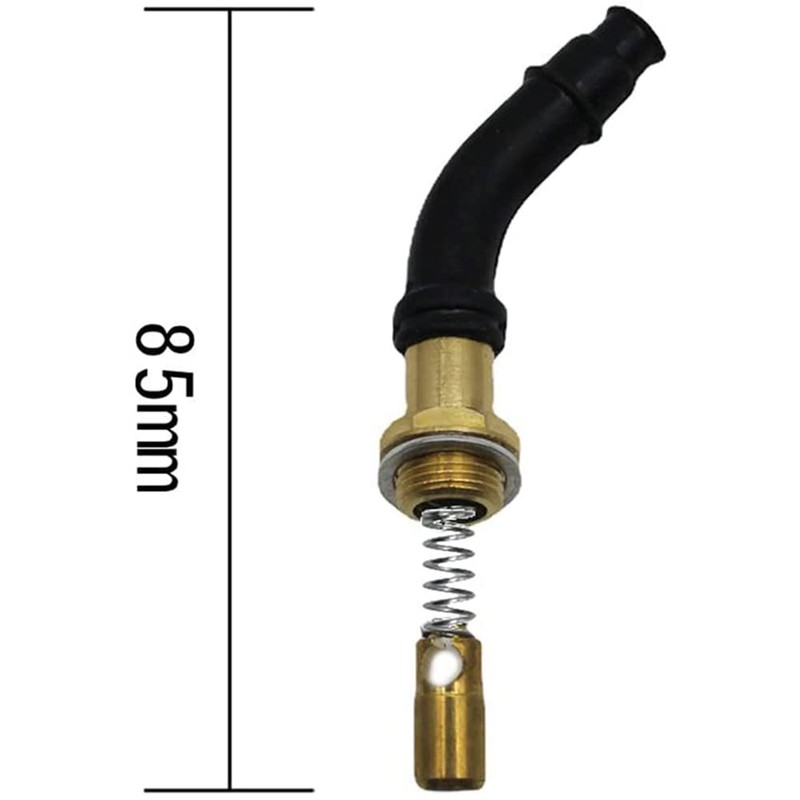 CENPEK 85mm Motorcycle Handle Throttle Control,Copper Motorcycle Carburetor Carburetor Angle