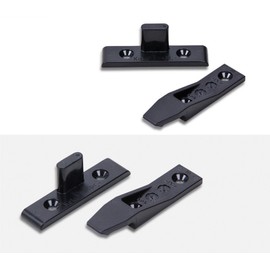 HAFELE Keku EH Suspension Fittings, Load Capability 20kg Plastic (4 Pairs)