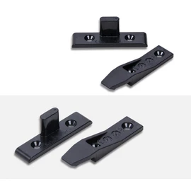 HAFELE Keku EH Suspension Fittings, Load Capability 20kg Plastic (4 Pairs)