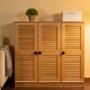 MAIXINNEW 10 Pcs Wood Trim Beaded Decorative